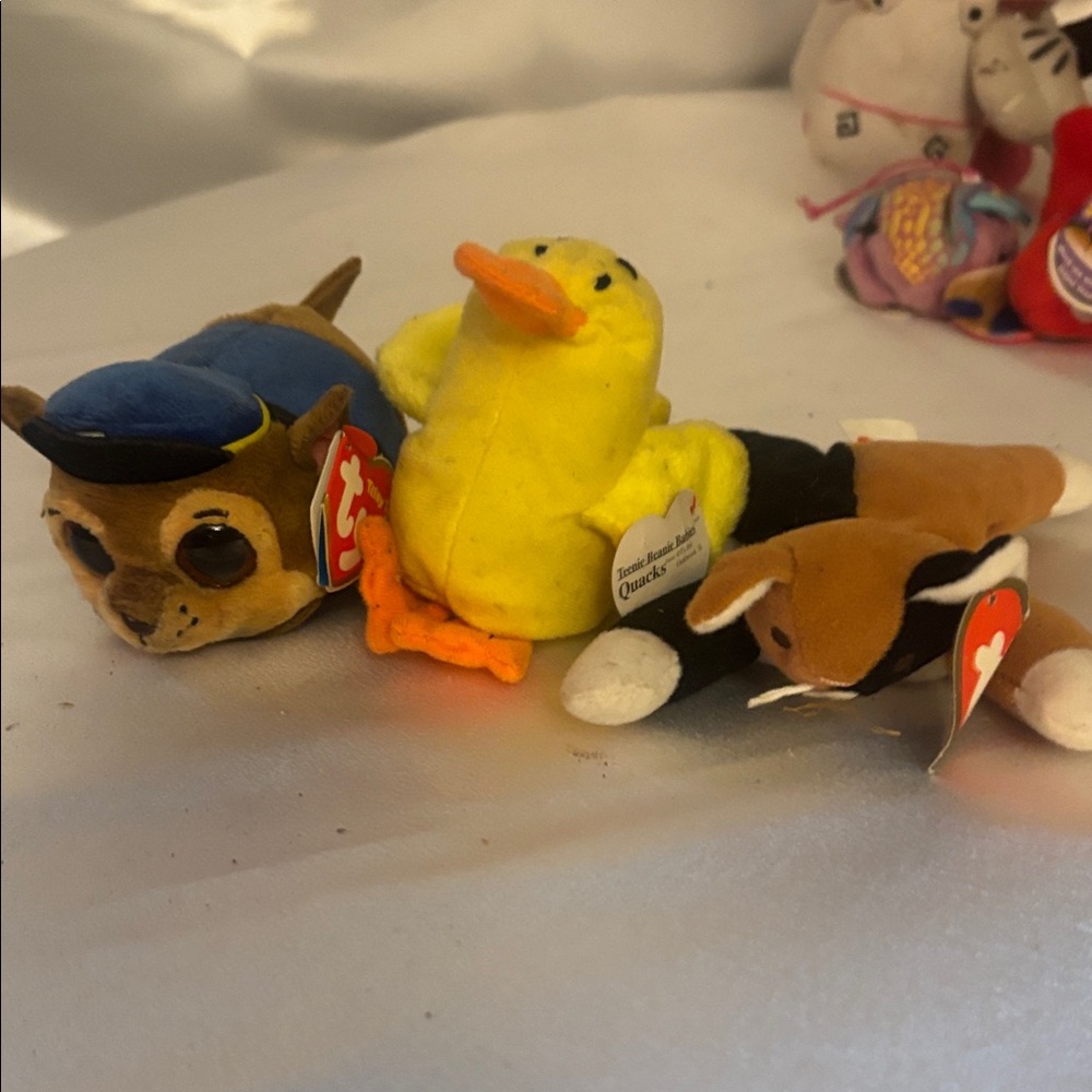 Ty Teeny Tys Blue and Brown Plush Toy